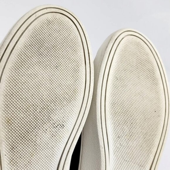 Michael Kors MK Women's Sneaker Shoes Black Reptile Texture 3 Straps Size 5M - Picture 7 of 14